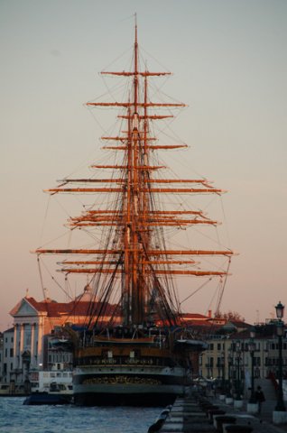 Vespucci sailing ship